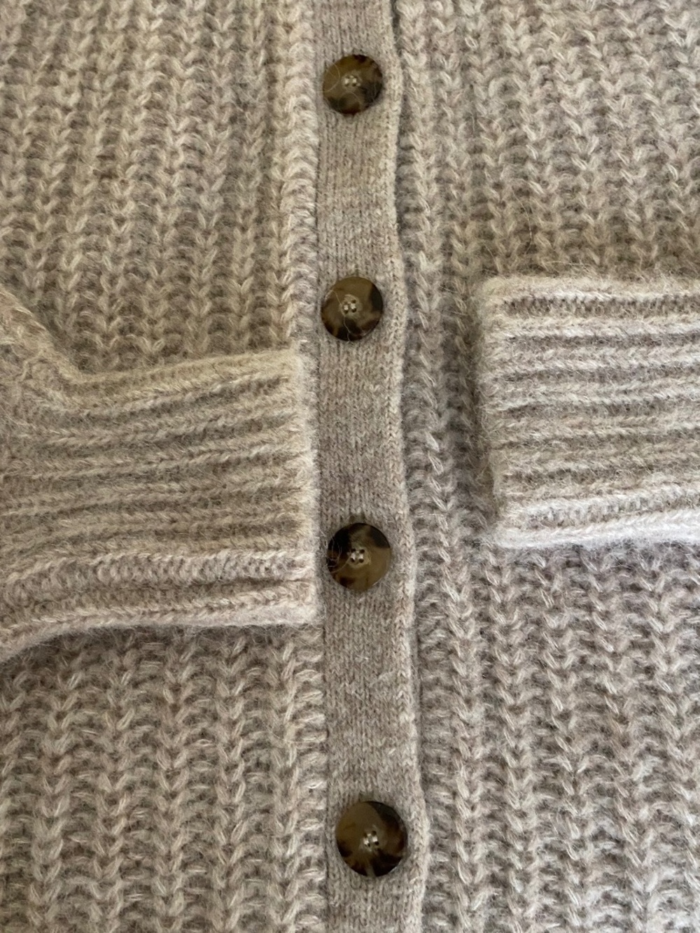 Sezane Emile Light Beige EUC - Picture 9 of 13
